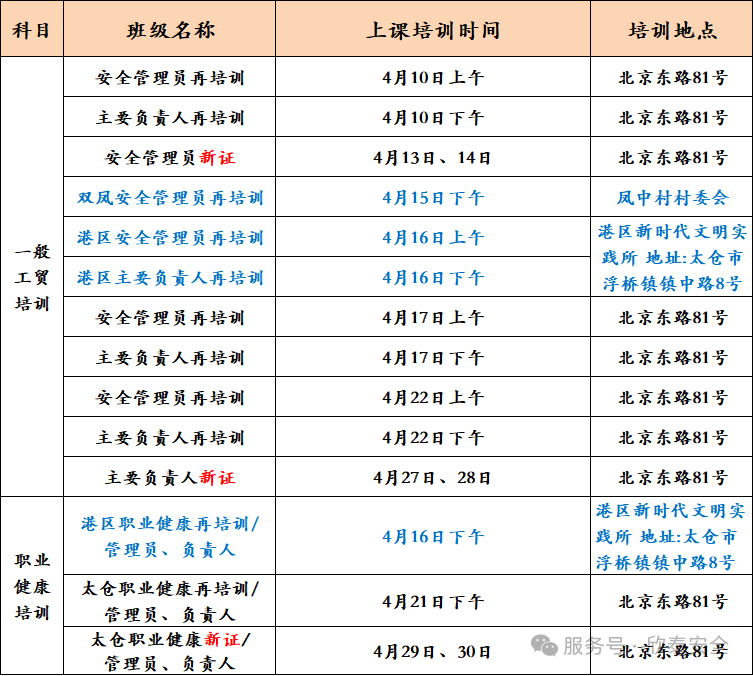2026年4月培训考试安排已定，请悉知！(图2)