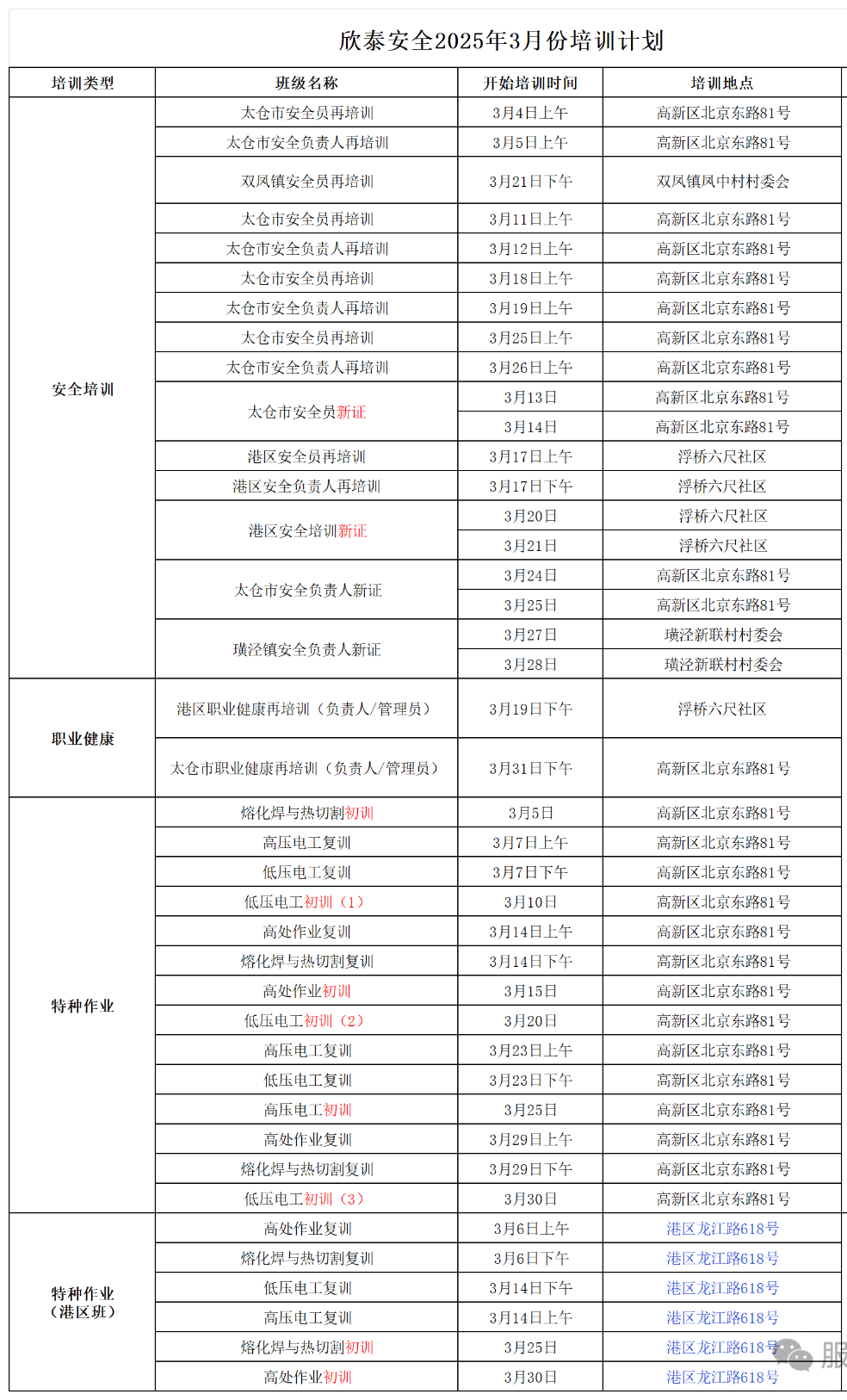 2025年3月培训考试安排已定，请悉知！(图1)